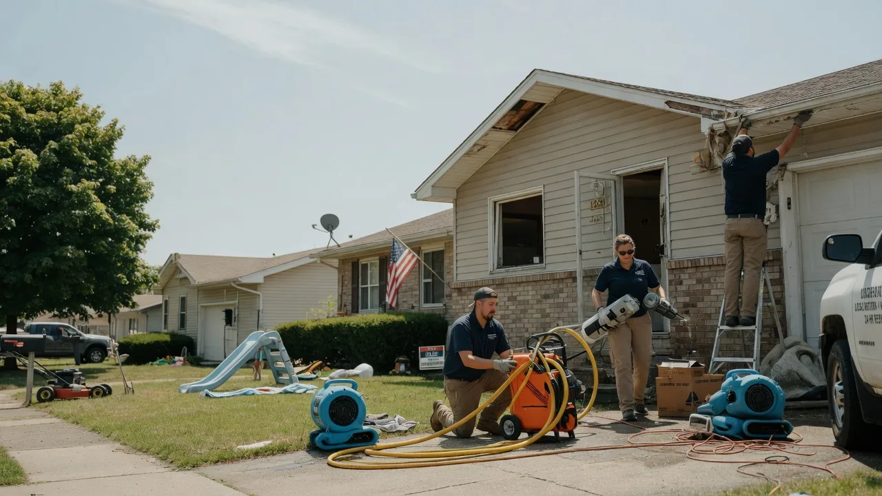 Water Damage Restoration in Fall River, KS near me